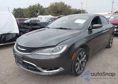 2015 Chrysler 200 C from USA, damaged, VIN 1C3CCCCB5FN501274
